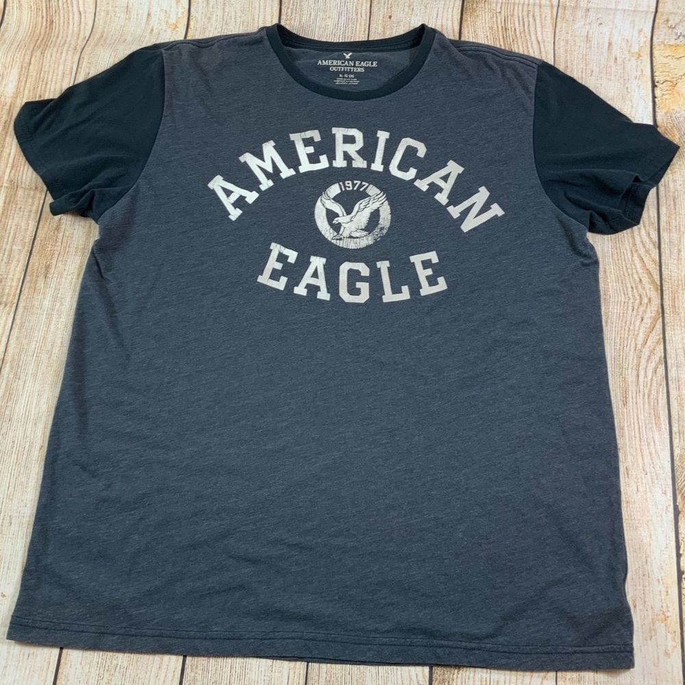 American Eagle Eagle outfitters blue T-shirt Size XL